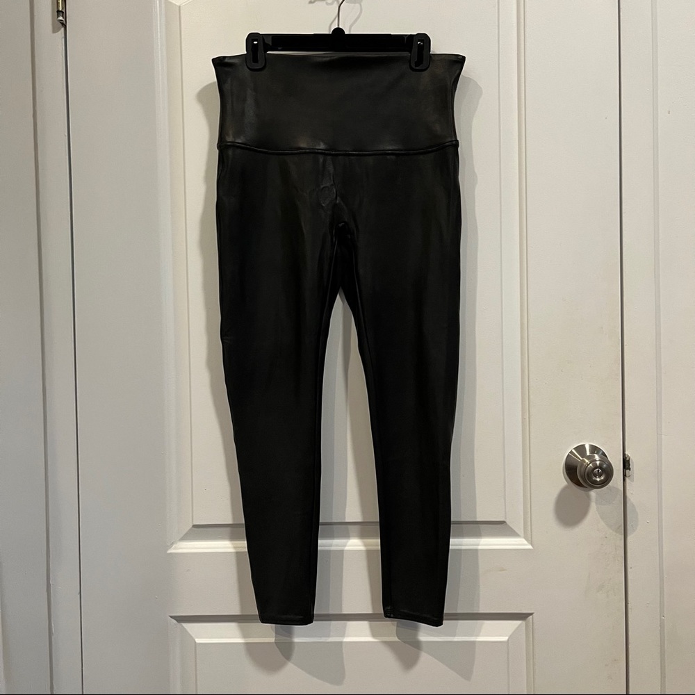 Spanx Faux Leather Leggings - Picture 4 of 6